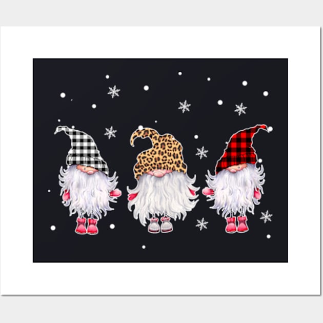 Christmas Is Gnoming God Jul Gnome Tomte Wall Art by Daysy1